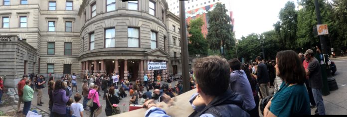 Portland in Solidarity with Charlottesville