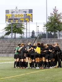Team effort: Despite losing in the conference tournament, the Vikings are the 2011 Big Sky regular season winners. 