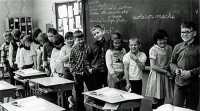 Impressionable young minds Jane Elliott’s 1968 third-grade class gets a lesson in race relations.