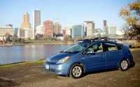 Vehicles such as the Toyota Prius pictured above, are available through Getaround’s car-sharing service. 