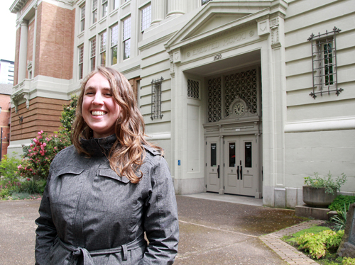 Molly Bresser is the program coordinator for the Campus Sustainability Office.