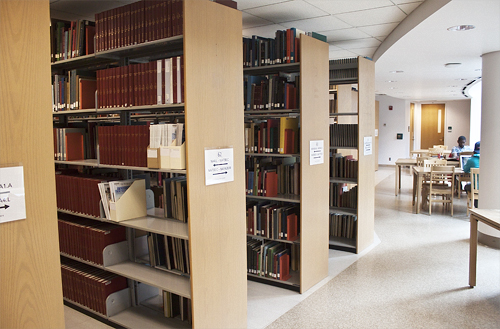 Library on the move: 50,000 books and 36 study seats will be relocated for the new center in Millar library.
