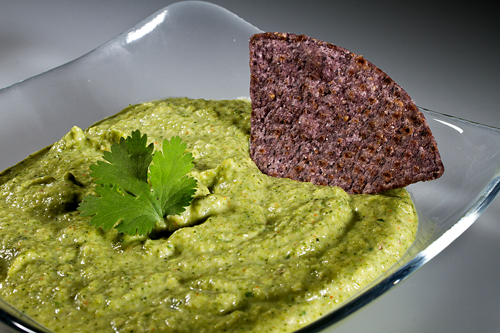 Sinking chip: Enjoy a one-of-a-kind snackinag experience with this broccoli-based dip.