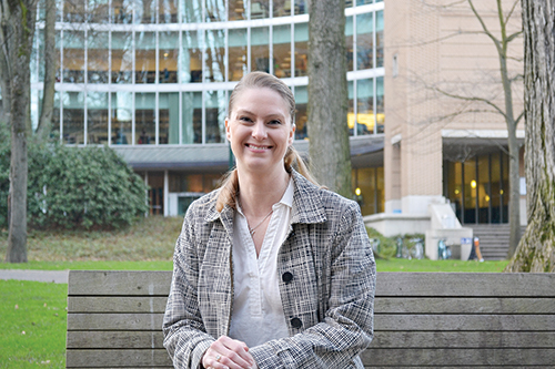 Aimee Clott is one of the professors teaching “Intro to Conflict Resolution.” Photo by Riza Liu.