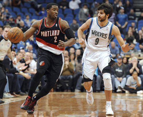 Wesley Matthews had 22 points in the overtime victory. Photo © Hannah Foslien/ AP