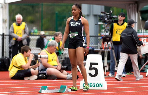 Sierra Brooks is headed to Montana with the PSU track and field squad, who will compete in the Big Sky Championships this weekend. Photo  © Goviks.com