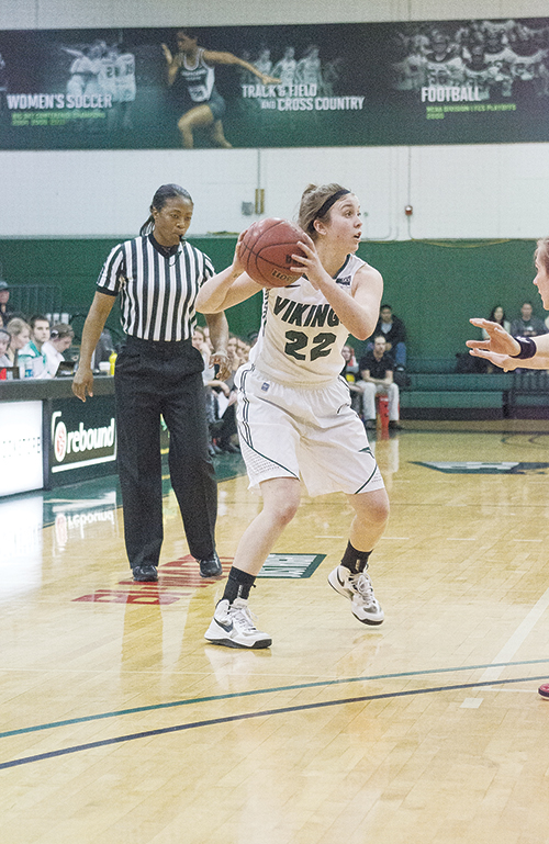 Emily Easom has embraced her new role in the starting lineup this season. Photo by Daniel Johnston.