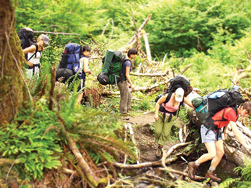 WFR participants will learn valuable skills to assist them in outdoor survival. Photo courtesy of PDX.edu.