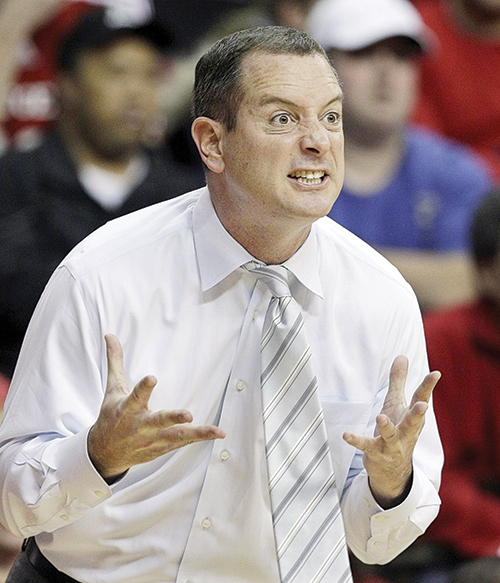 Mike Rice was recently fired as head coach at Rutgers. Photo © Mel Evans/AP
