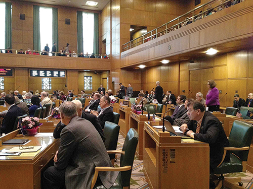 The Oregon legislature is considering two bills that would give universities more authority and decision-making power. Photo © Harry Esteve  / Oregonian