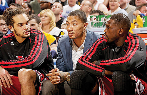 Returning from injury is not always a simple issue of rest or rehab. Many are questioning Derrick Rose’s continued absence from the Bulls lineup in the 2013 playoffs. Photo by © Ron Hoskins / Getty Images