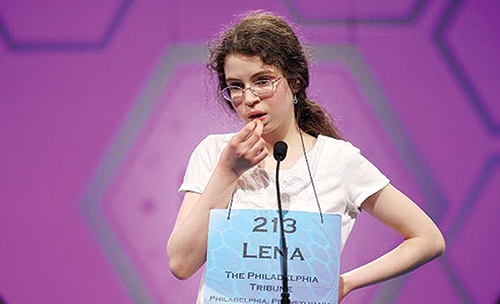 National spelling bee contestants face a new challenge this year, as they will be tasked with providing definitions during one stage of the preliminaries. Photo  © Alex Wong/Getty Images