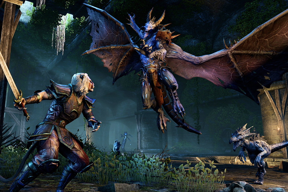 Elder Scrolls Online - The Combat and the Content of ESO - MMORPG