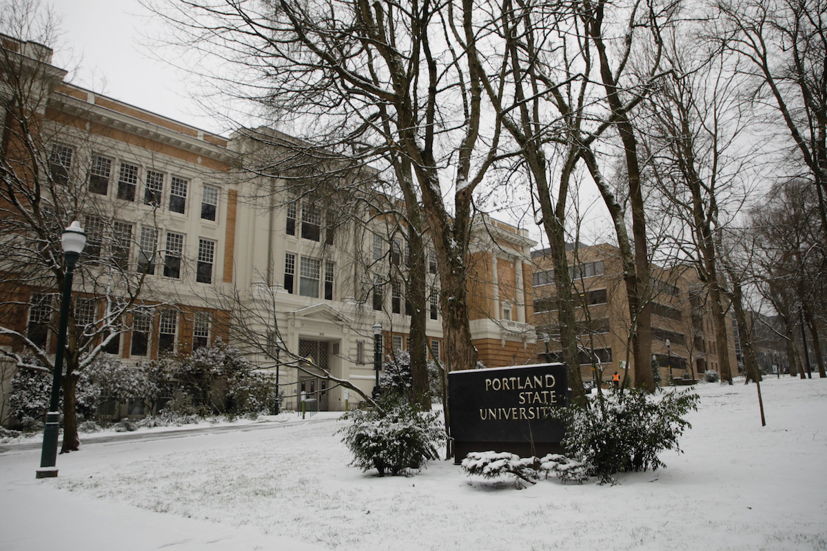 Snow batters Portland, PSU and remote learning Vanguard